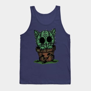 Cactus cat Tank Top